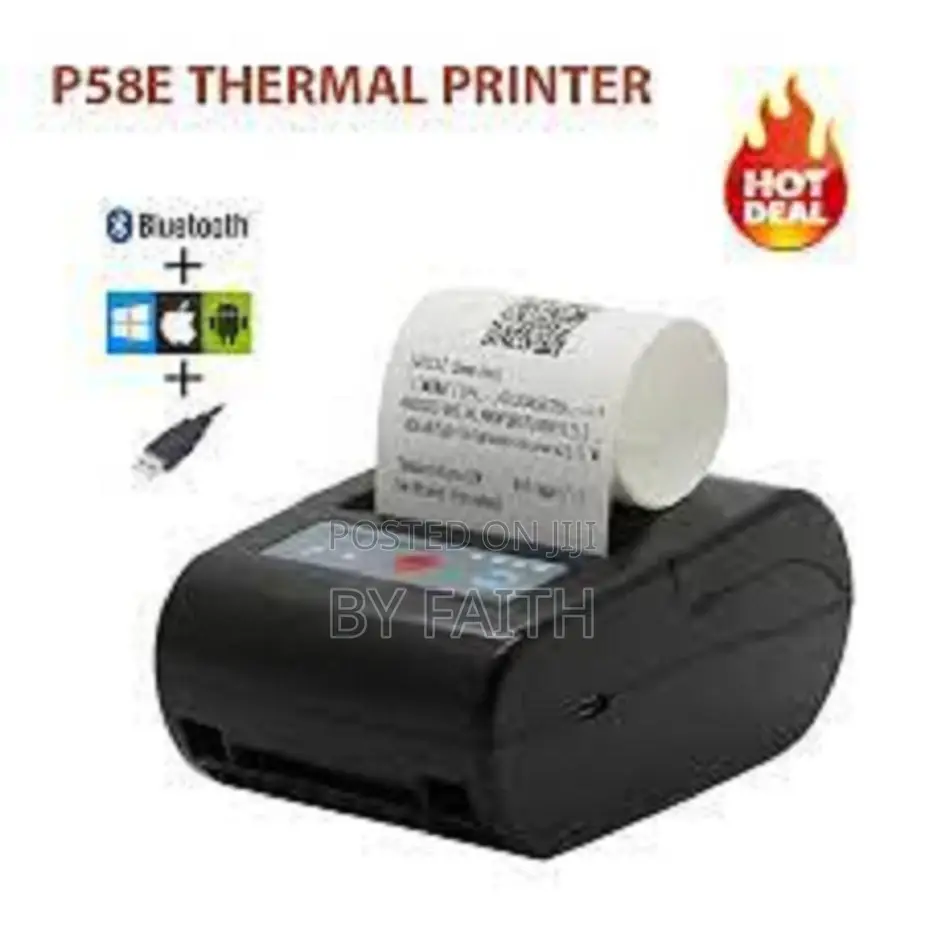 Bluetooth Thermal Receipt Printer 58mmportable Printer Receipt