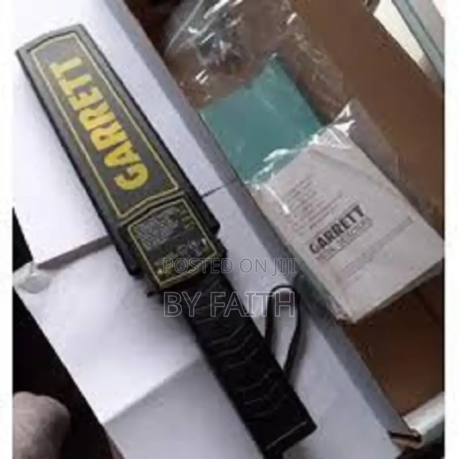 Lightweight Garrett Super Scanner Hand Held Metal Detector