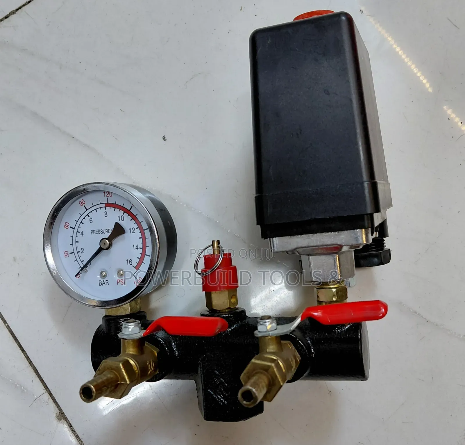 Air Compressor Pressure Control Switch And Regulator