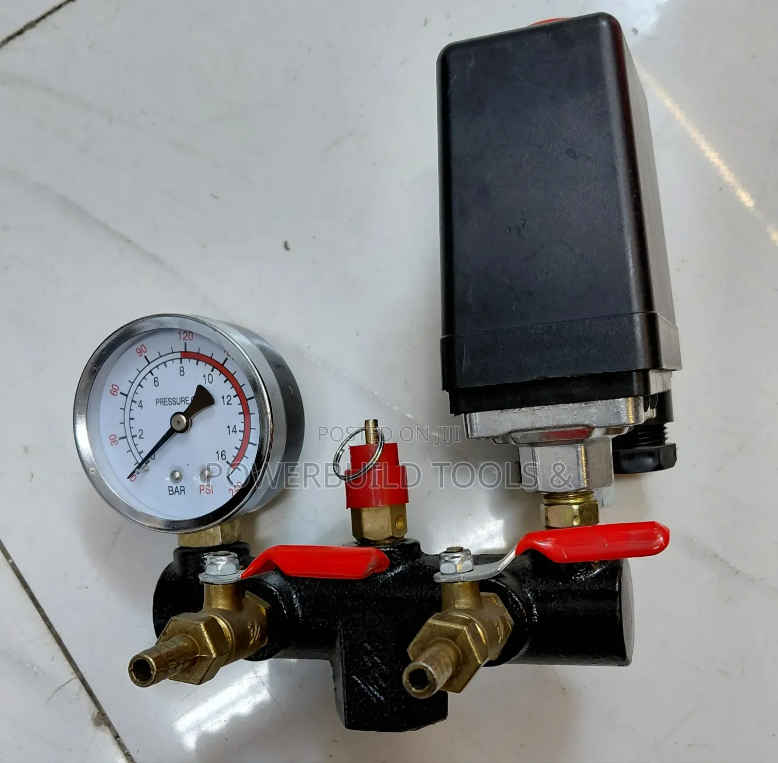 Air Compressor Pressure Control Switch And Regulator