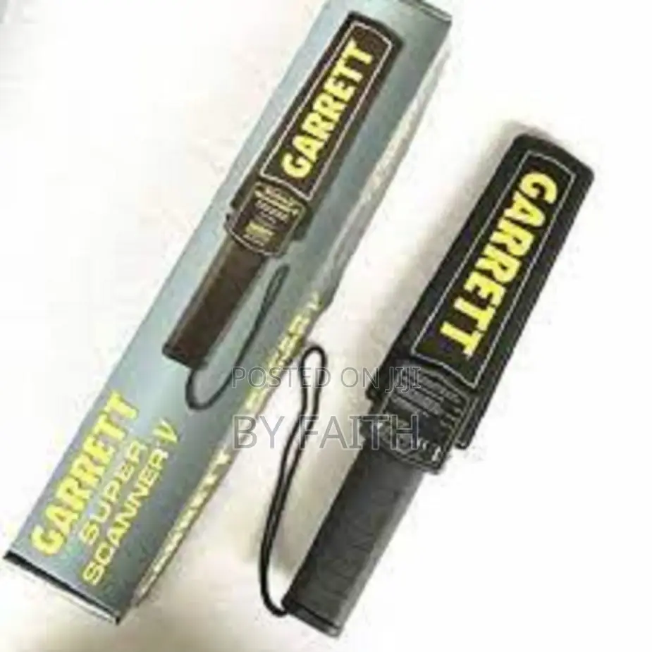 Portable Handheld Metal Detector Body Scanner Security Purposes