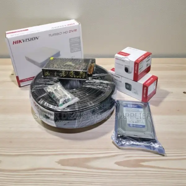 1 Year Warranty Hikvision 2 CCTV Cameras 1080p Hd Security System Kit