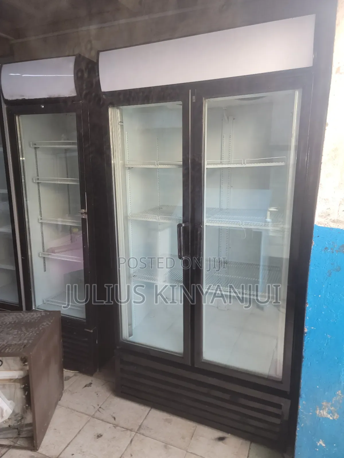 Commercial Display Twin Door