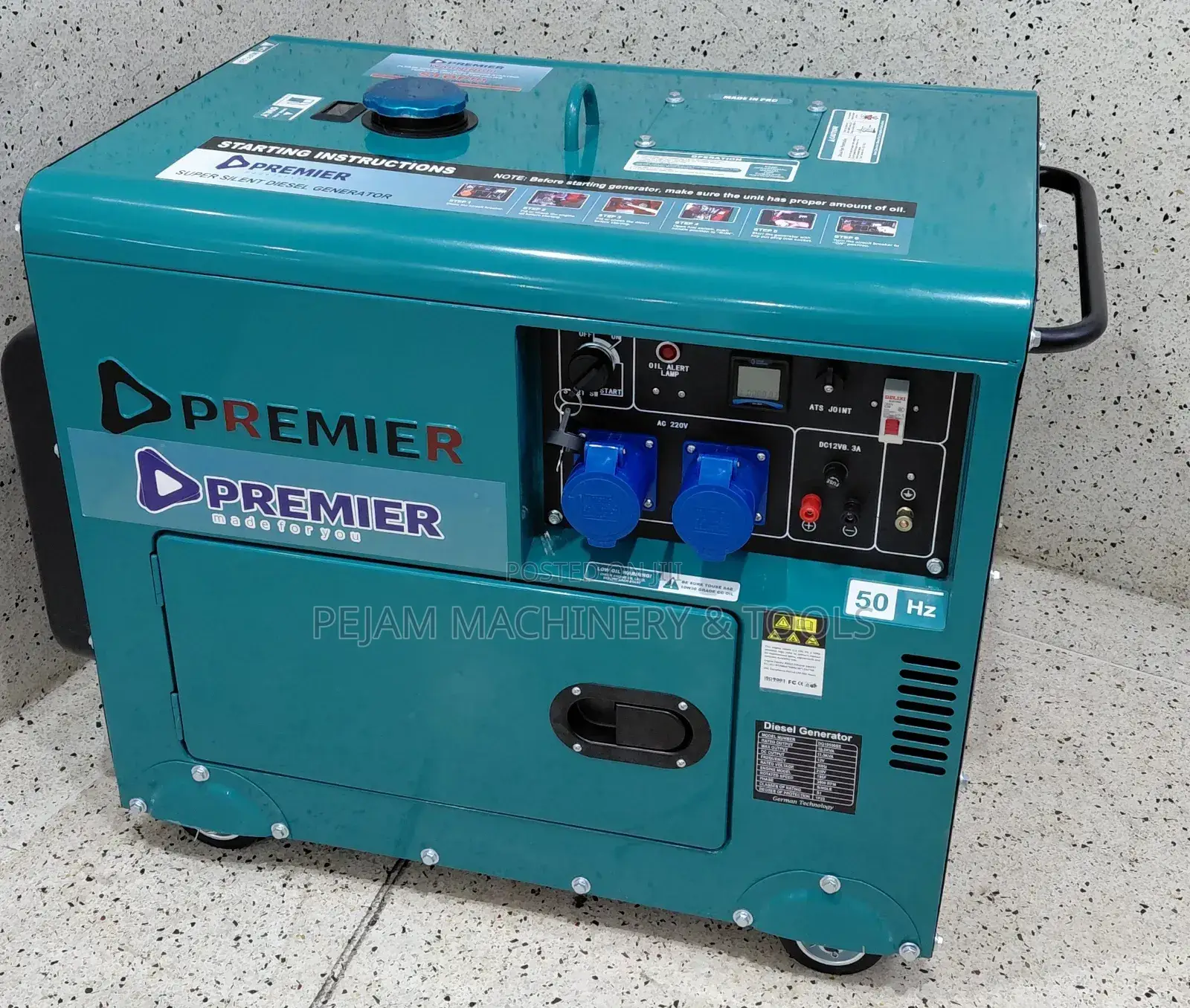 10.5kva Premier Silent Diesel Generator.