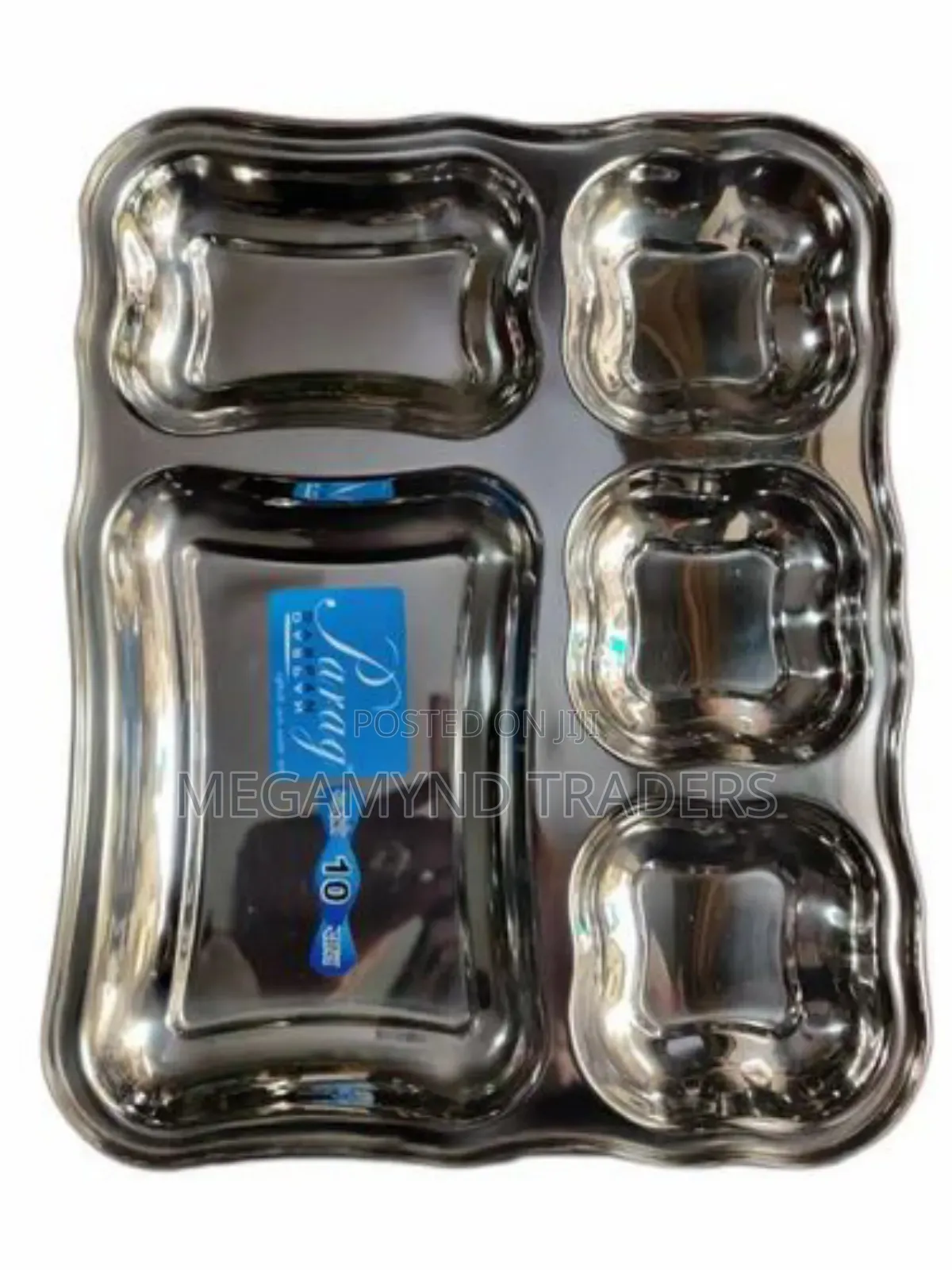Partition Plate/Stainless Steel 5 Portion Partitioned Plate