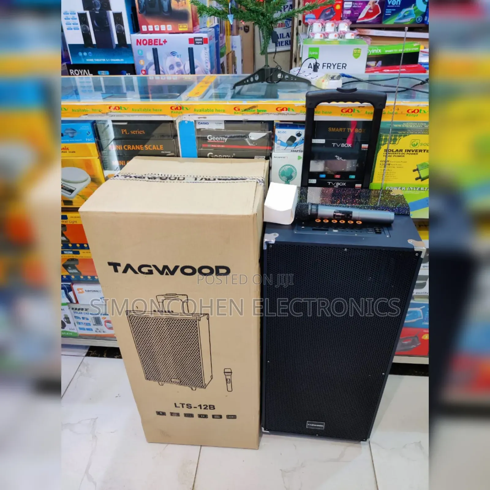 Tagwood 12" 12b Rechargeable Portable Speaker
