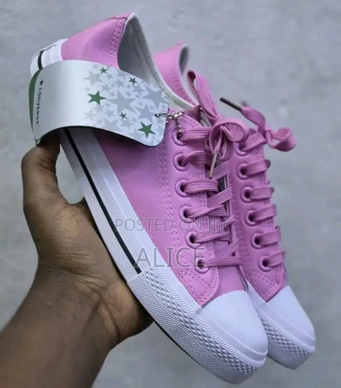 Rubber Converse Leather
