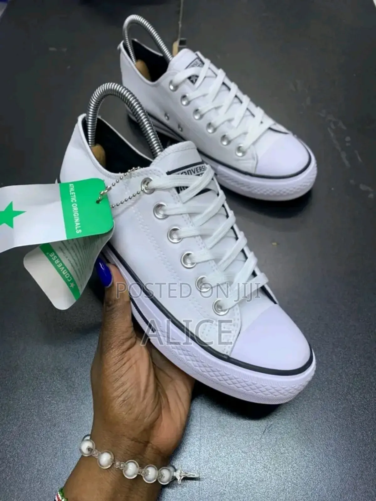 Rubber Converse Leather