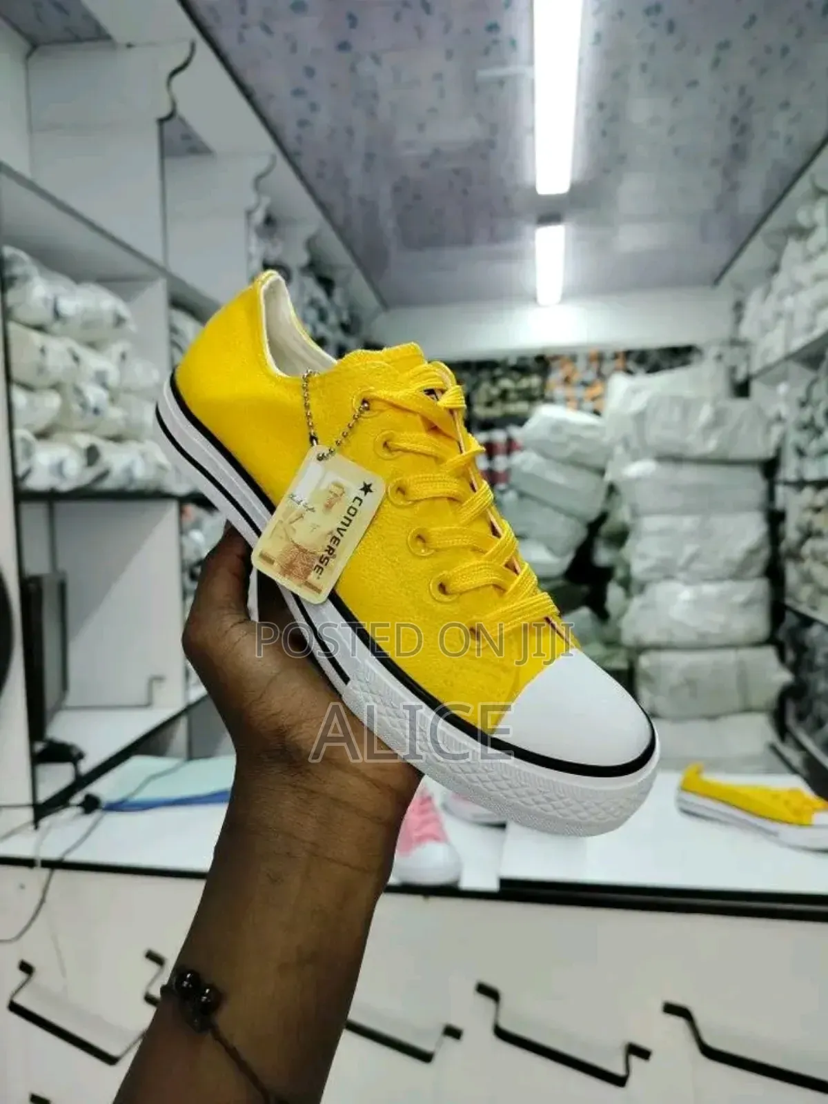 Rubber Converse Leather