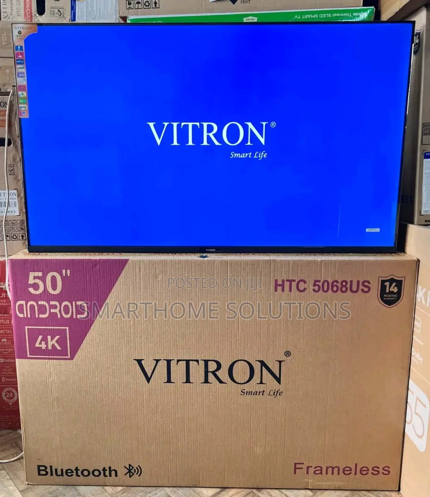 Vitron 50-inch Smart Android Tv