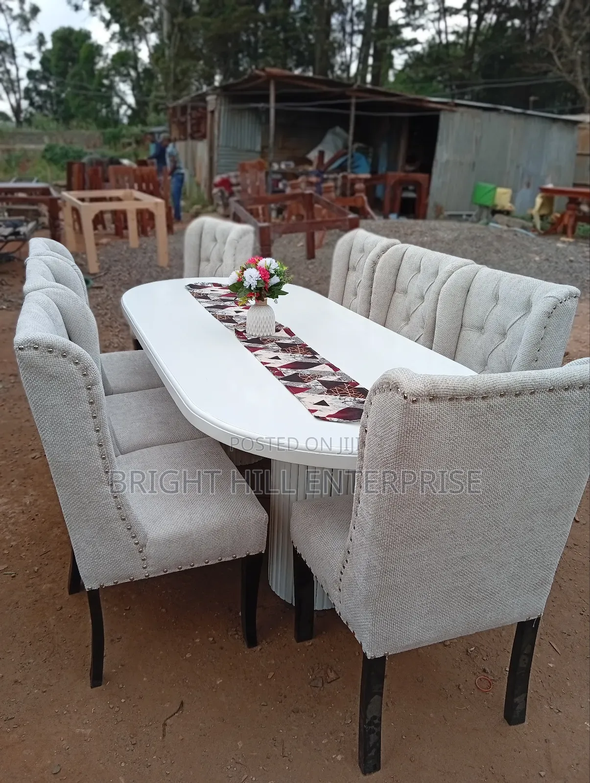 Glamorous 8 Seater Dining Table