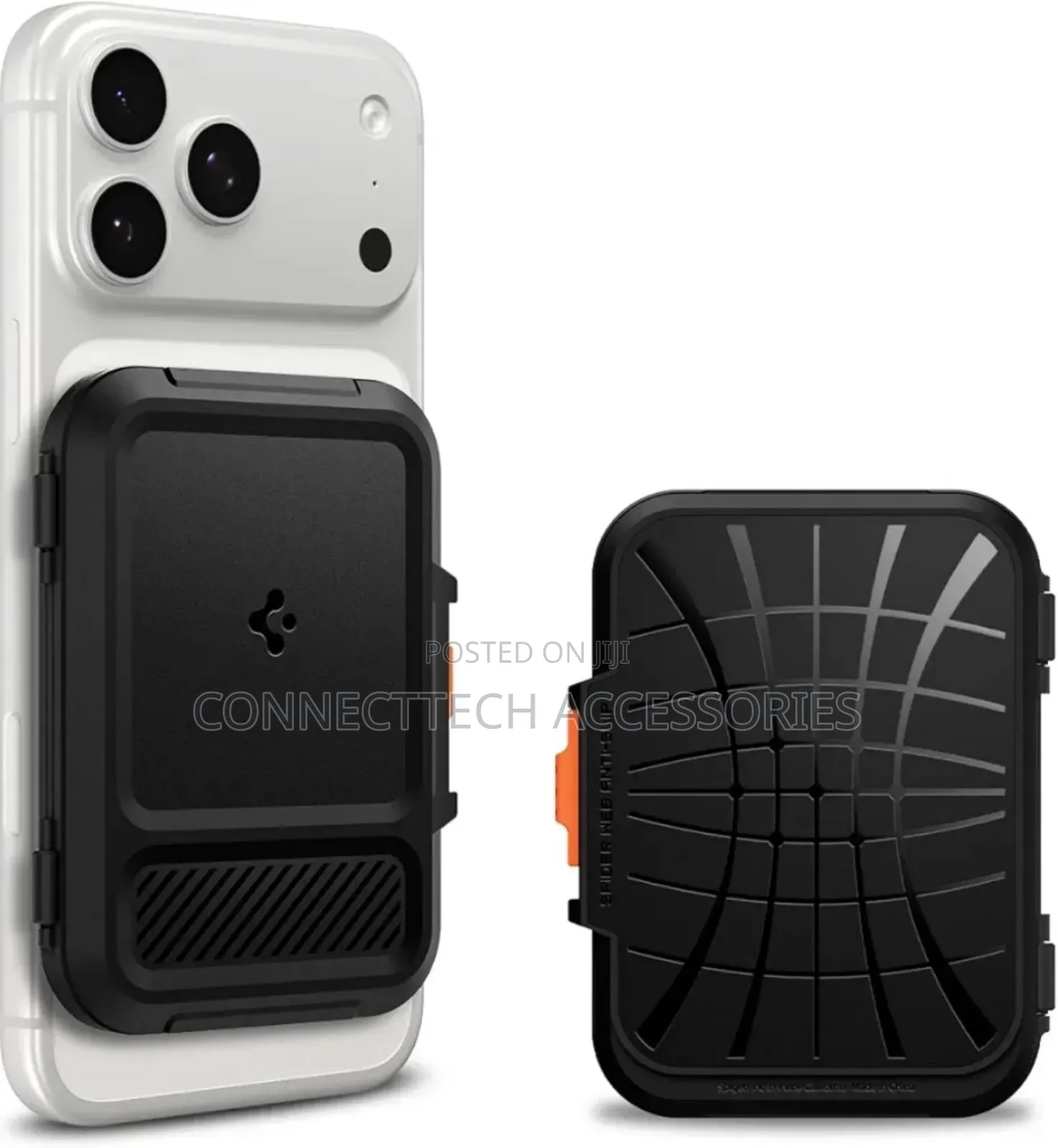 Spigen Magsafe Lock Fit Wallet Card Holder (Magfit) For Magsafe Case