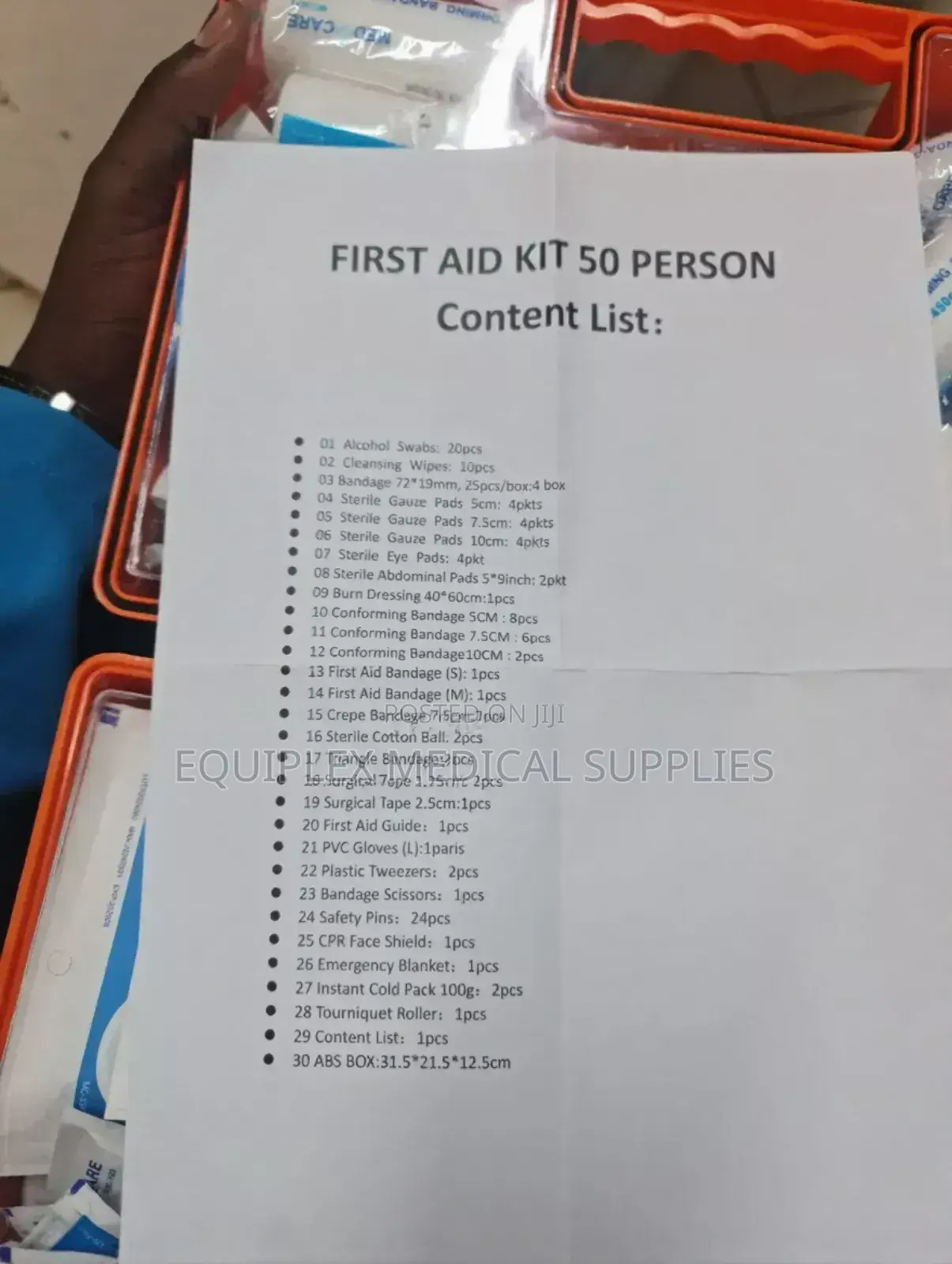 First Aid Kit for 50 Persons