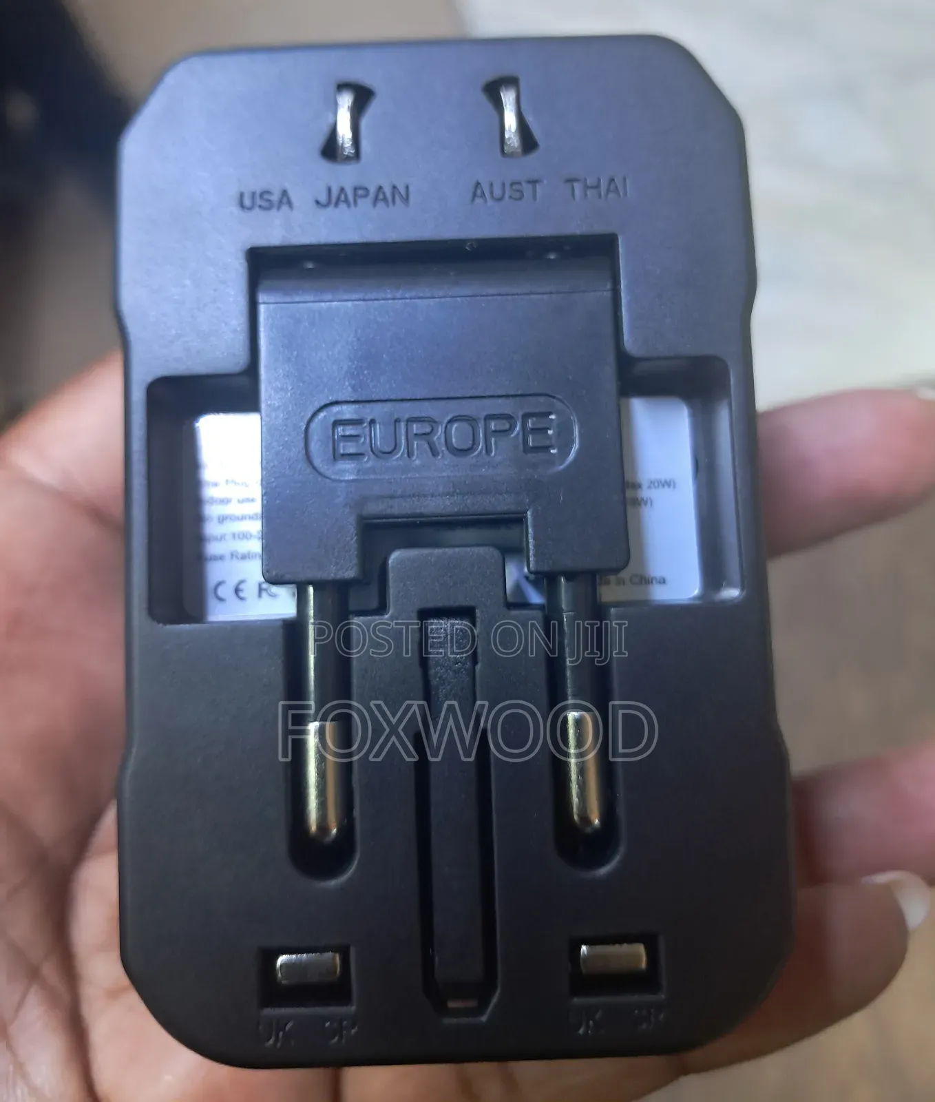 Universal International Travel Power Adapter,