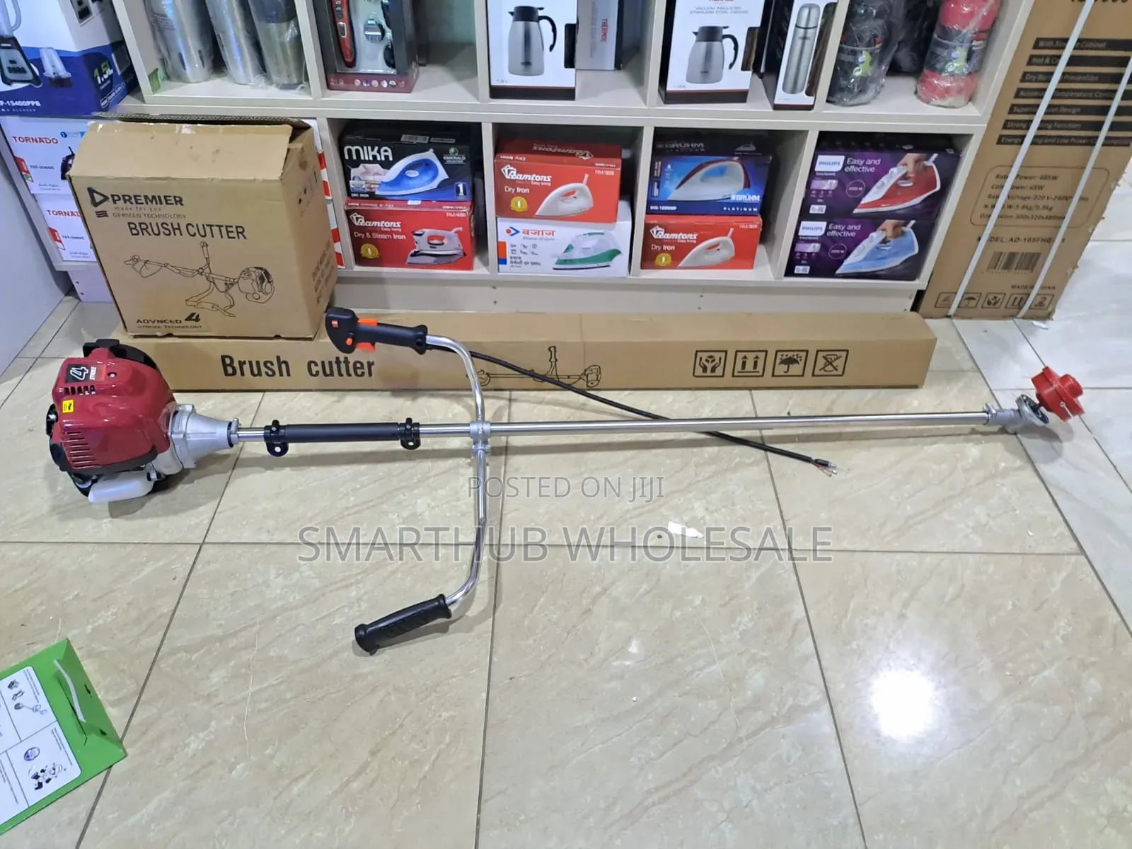 Premier Brush Cutter Side Bar Machine With Bush Chopper : 2 Stroke