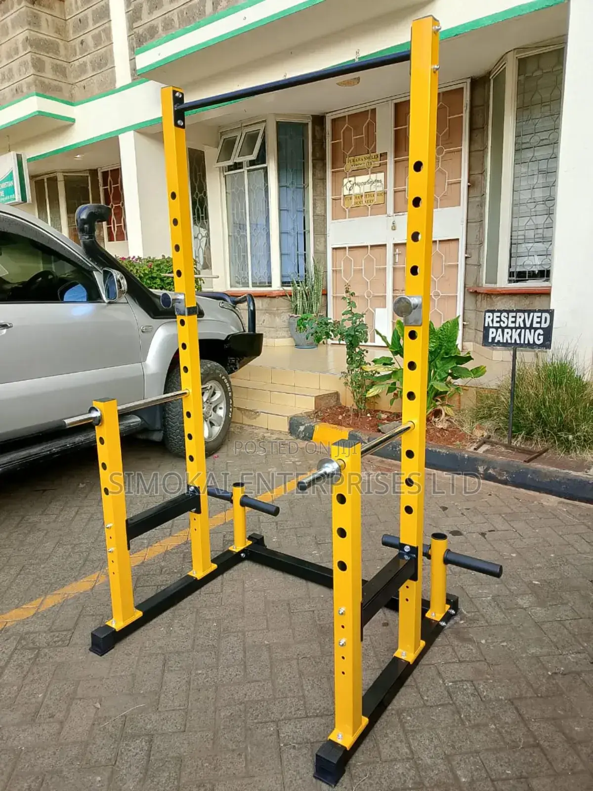 Half Power Cage Rack