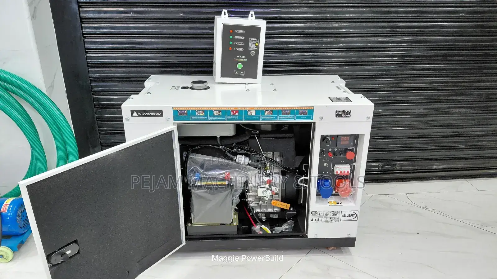 Pulsar 20kva Super Silent Three Phase With Ats Switch