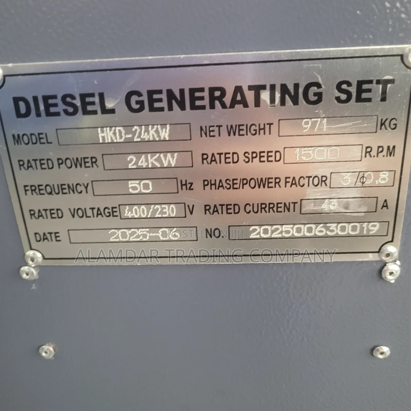 30kva Diesel Generator Japan