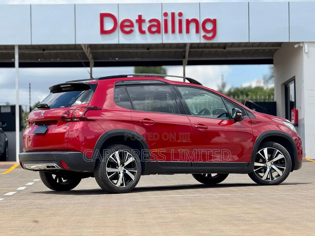 Peugeot 2008 2018 Red