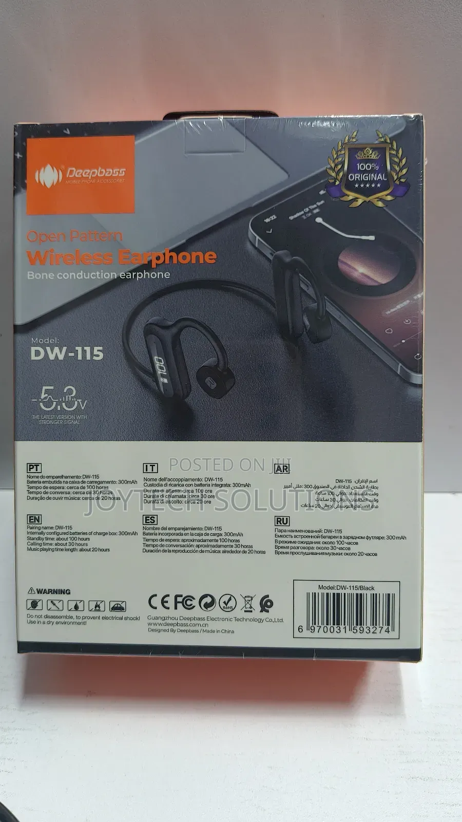 Sports Neck Bluetooth Earpieces Original Wireless Earphone