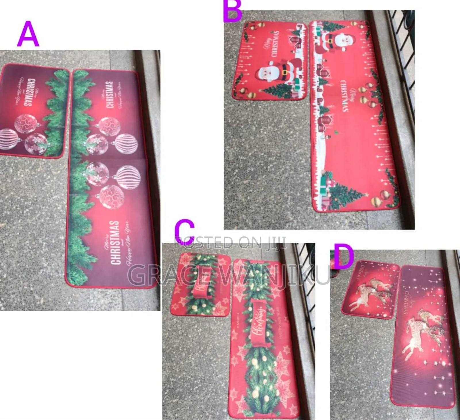 *Christmas Kitchen Mat