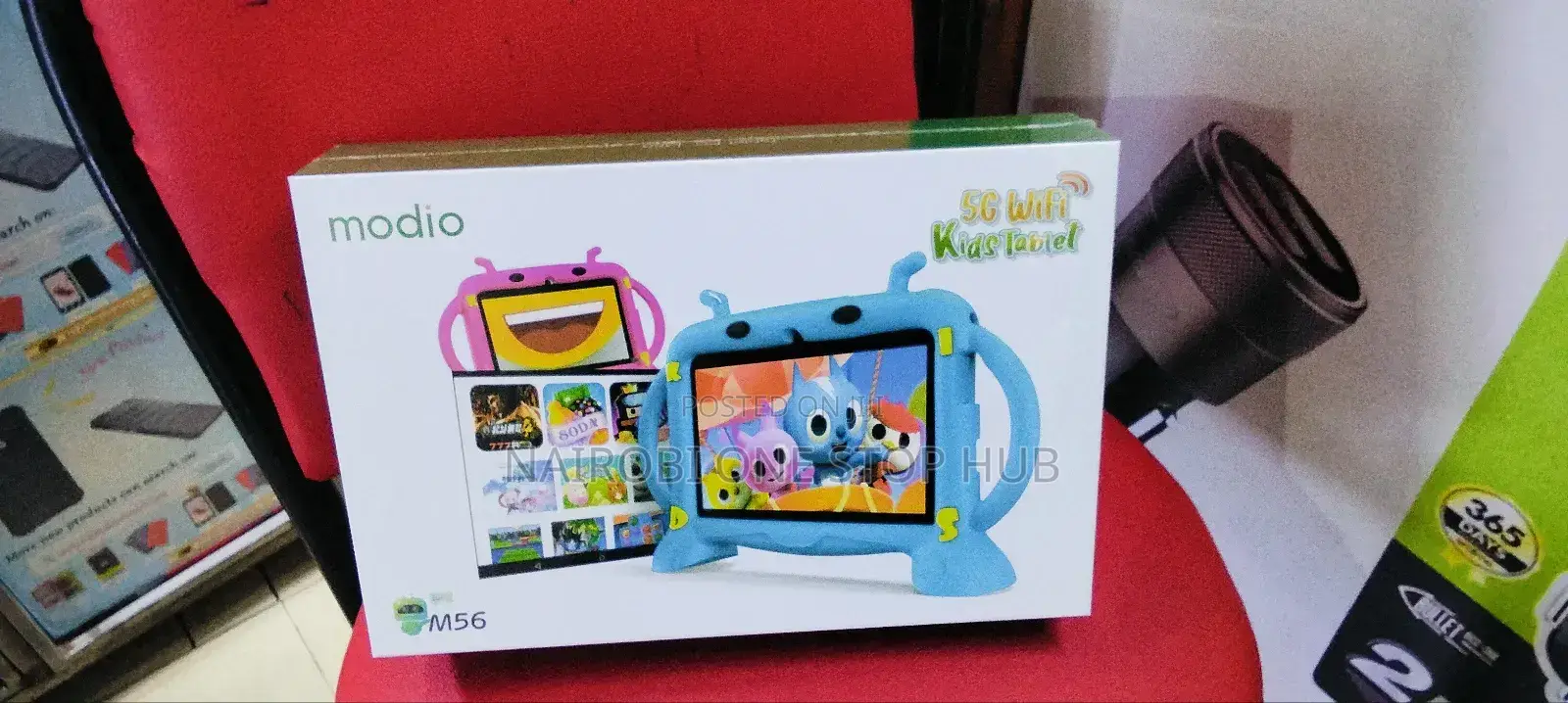Modio M56 Kids Edition Tablet – 7" Display, Pre-Installed Kids Apps