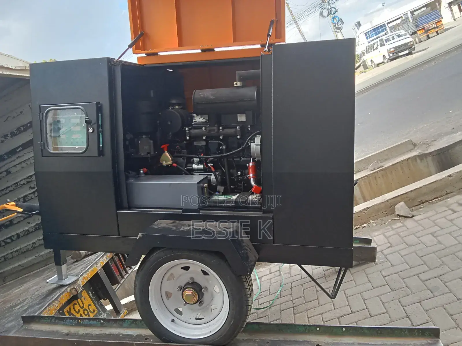 Diesel Powerhorse Road Air Compressor