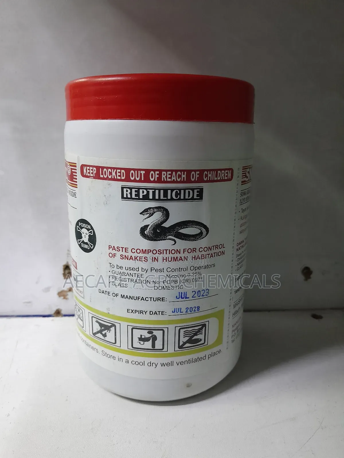 Snake Fix Reptilicide Gel 1kg Snake Killer