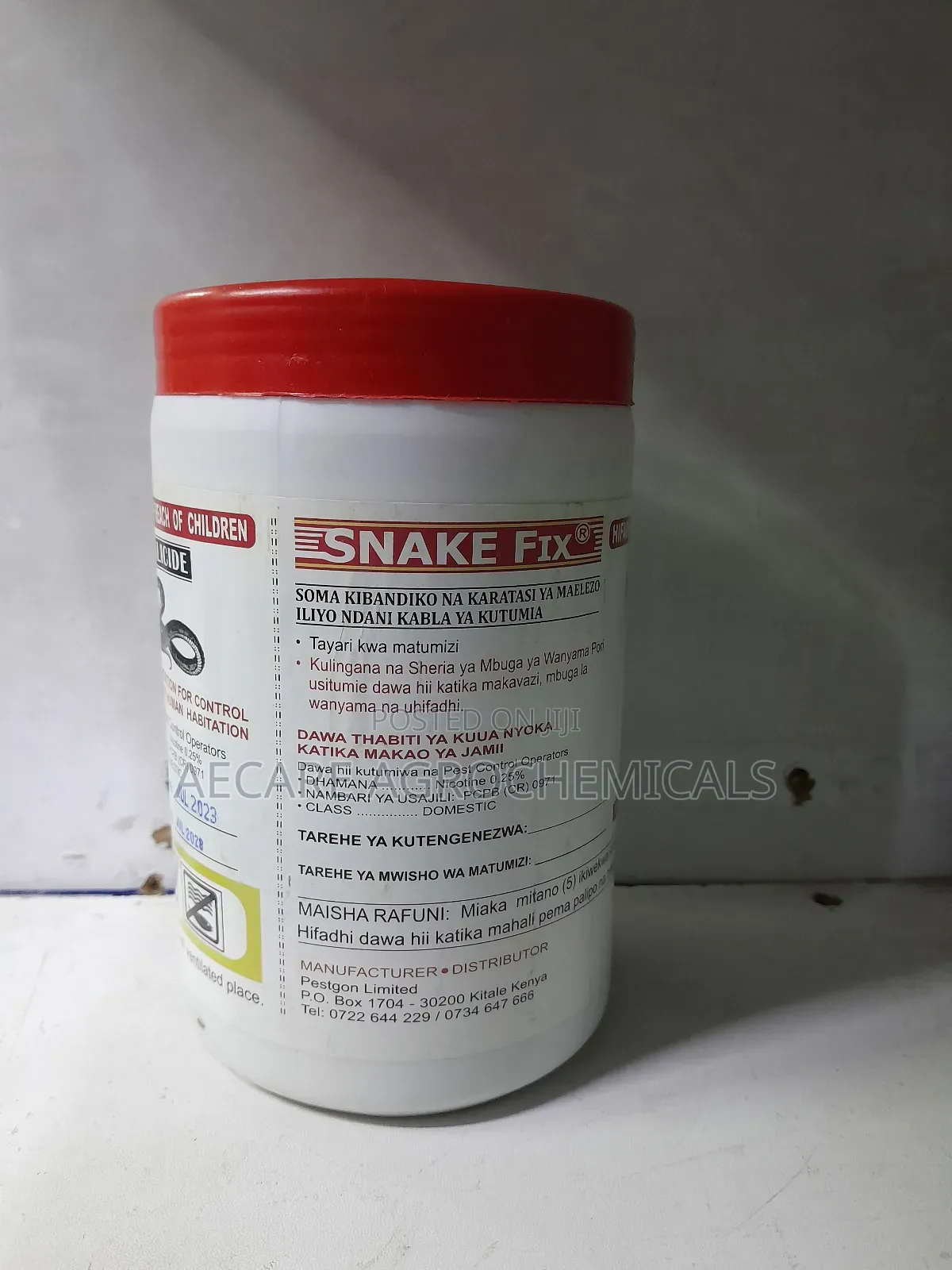 Snake Fix Reptilicide Gel 1kg Snake Killer