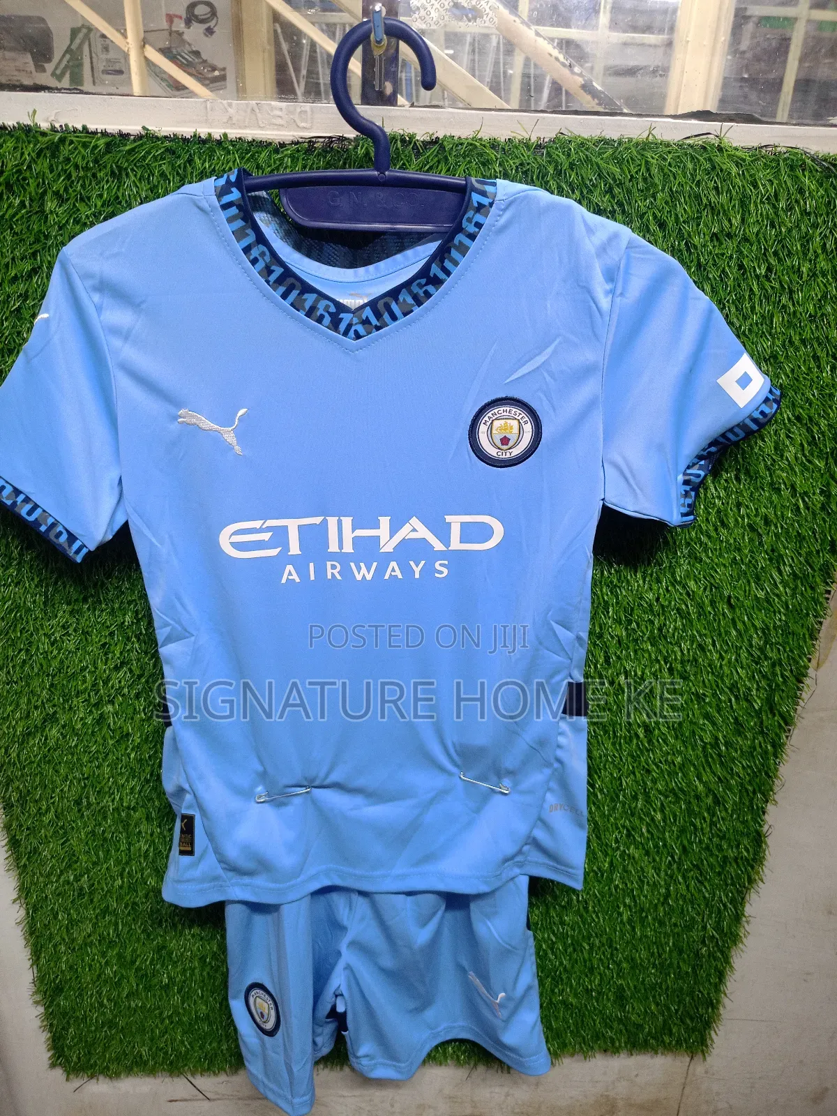 Manchester City Kids Jersey + Shorts