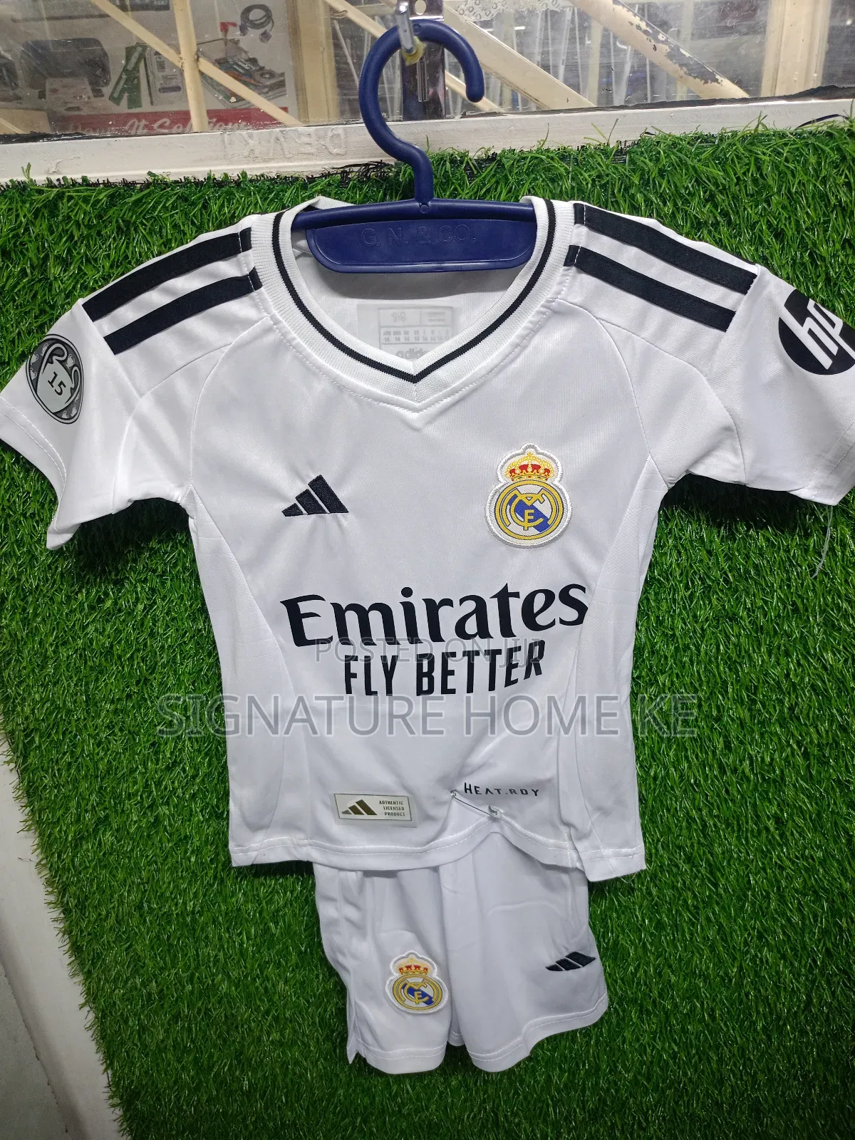 Real Madrid Kids Jersey + Shorts