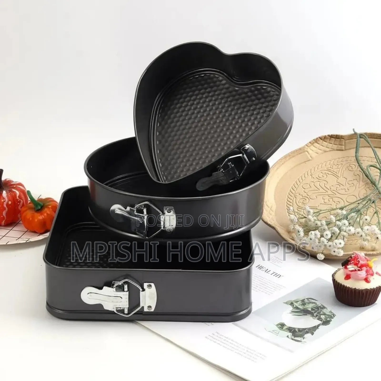 3pcs Cake Baking Tins