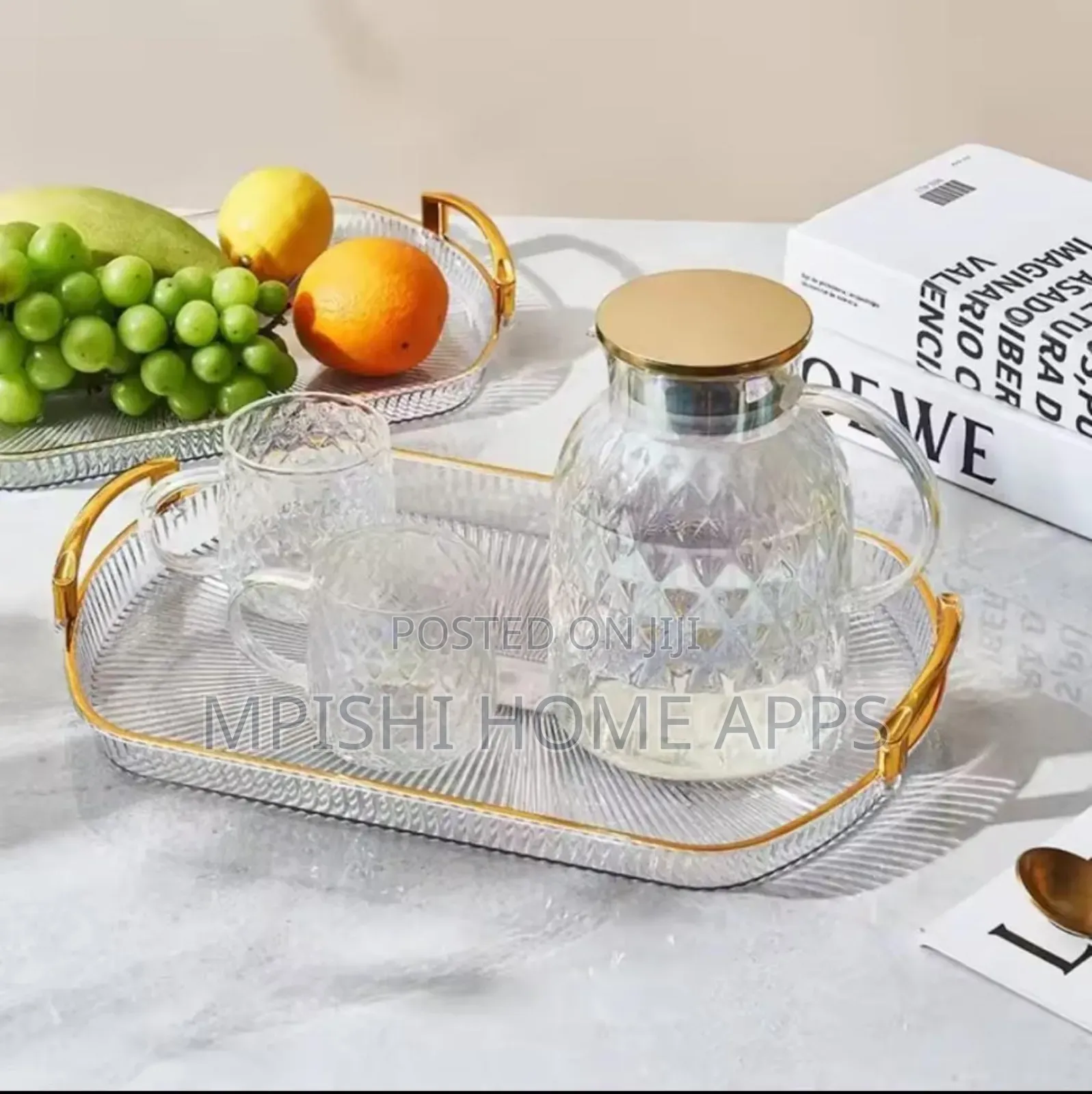Multi-Purpose Acrylic Serving Trays