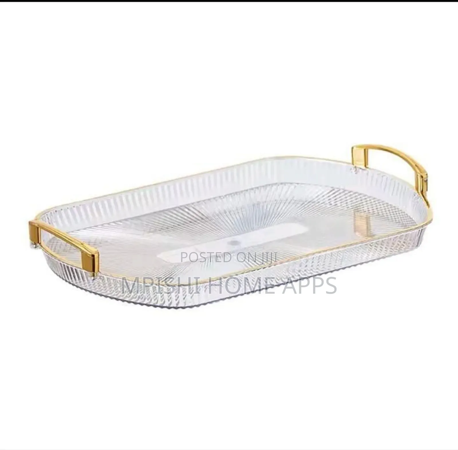 Multi-Purpose Acrylic Serving Trays