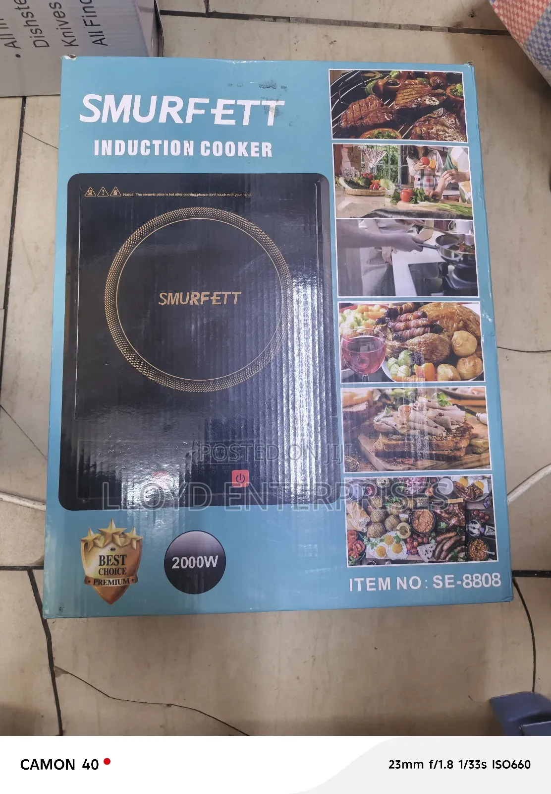 Smurfett Induction Cooker
