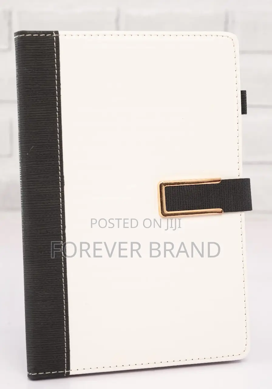 Metallic Closure Notebook