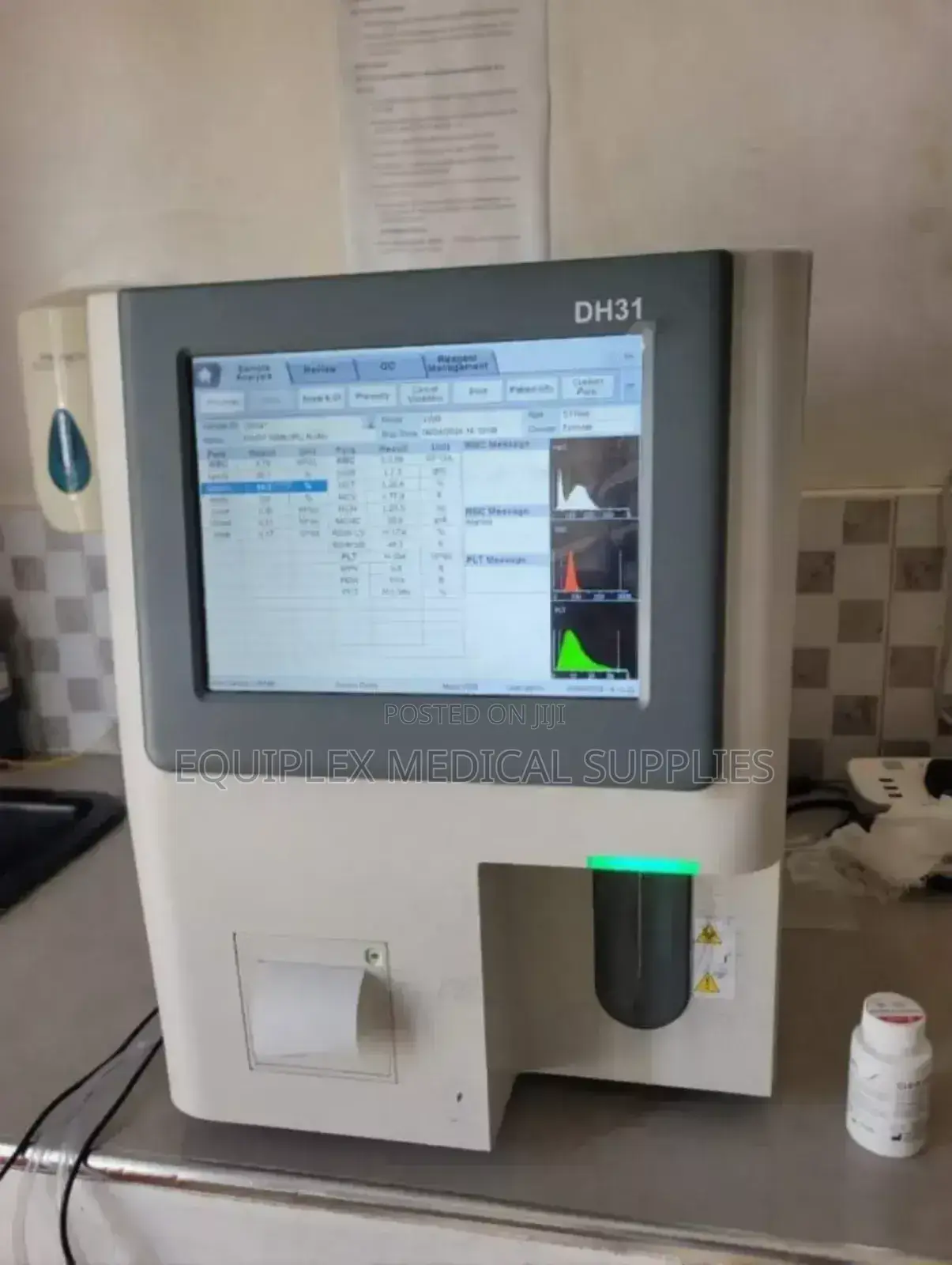 Dymind Dh31/ Haematology Analyzer/ Full Haemogram