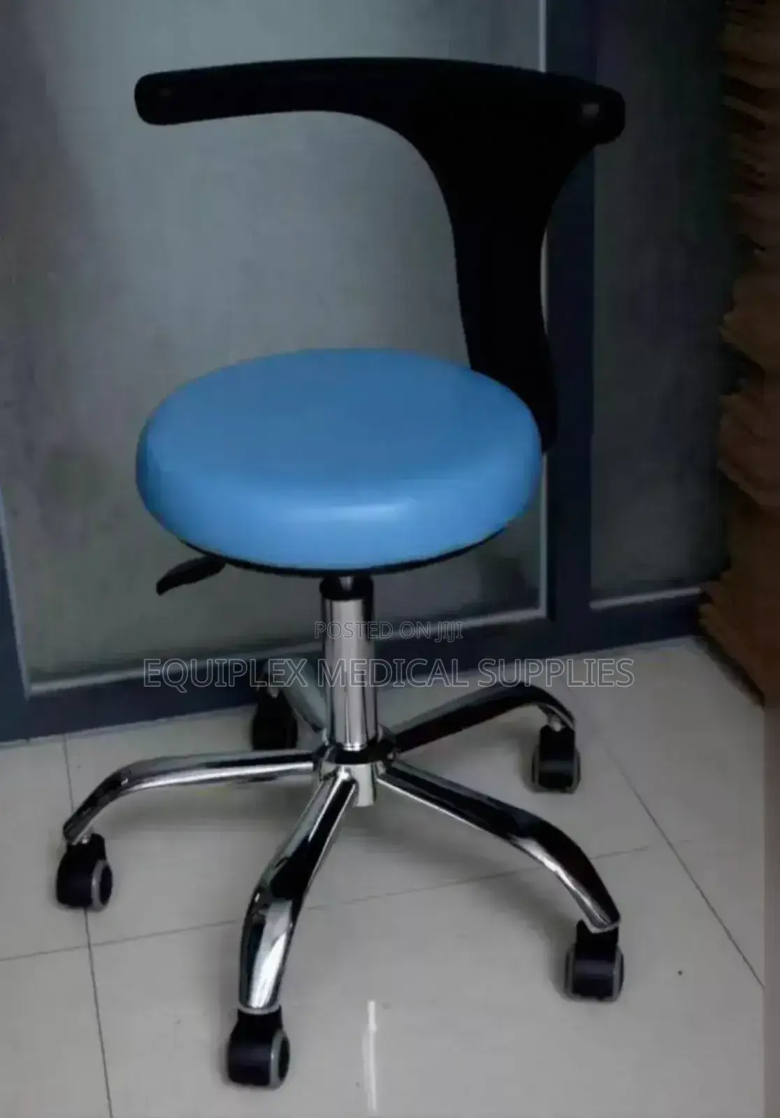 Dental Stool With Backrest/ Dentist Stool