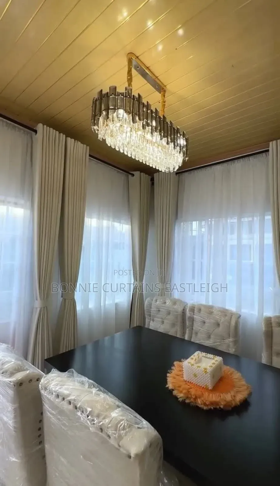 Velvet Living Room Curtains