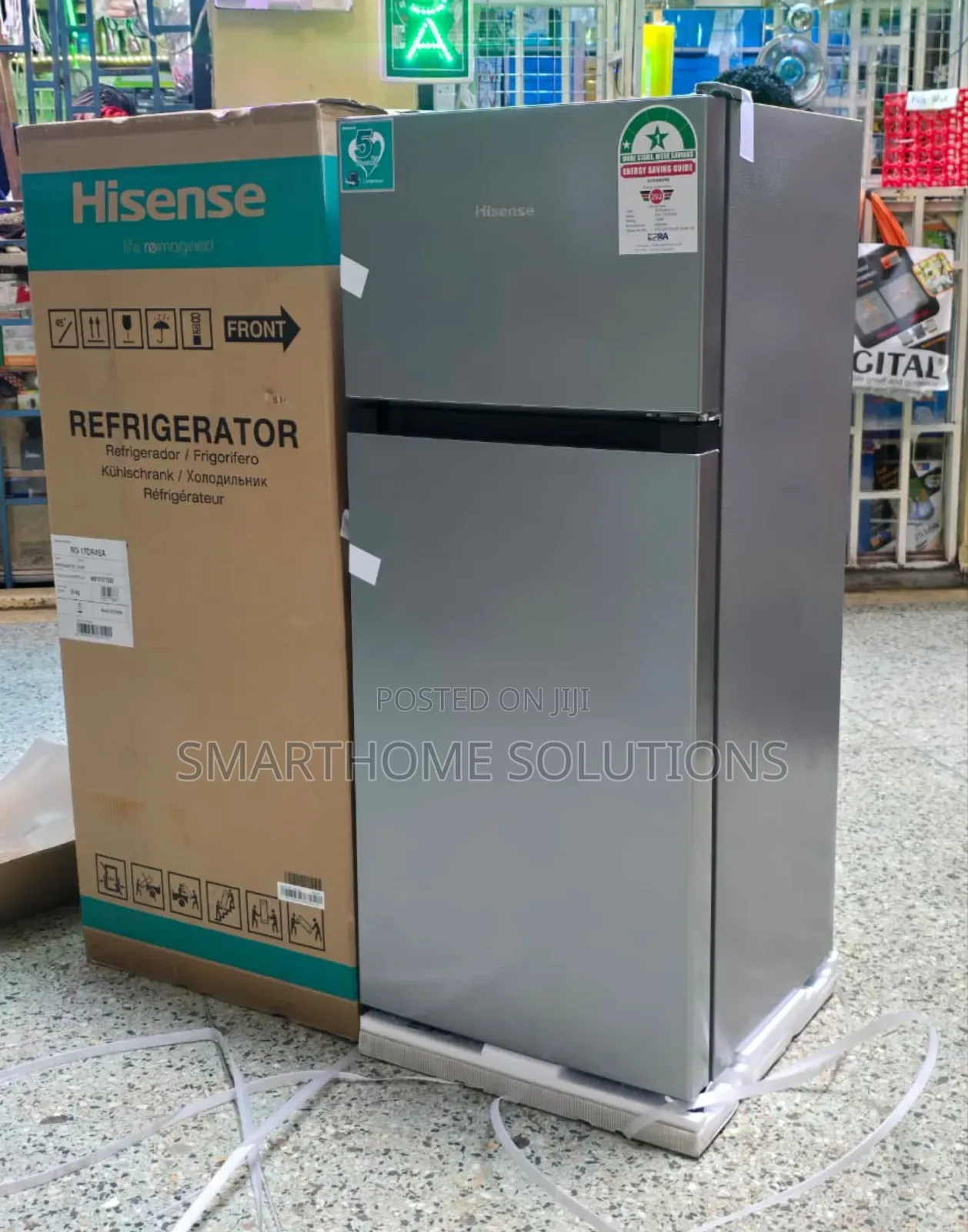 Hisense Fridge 120 Litres Double Door Refrigerator