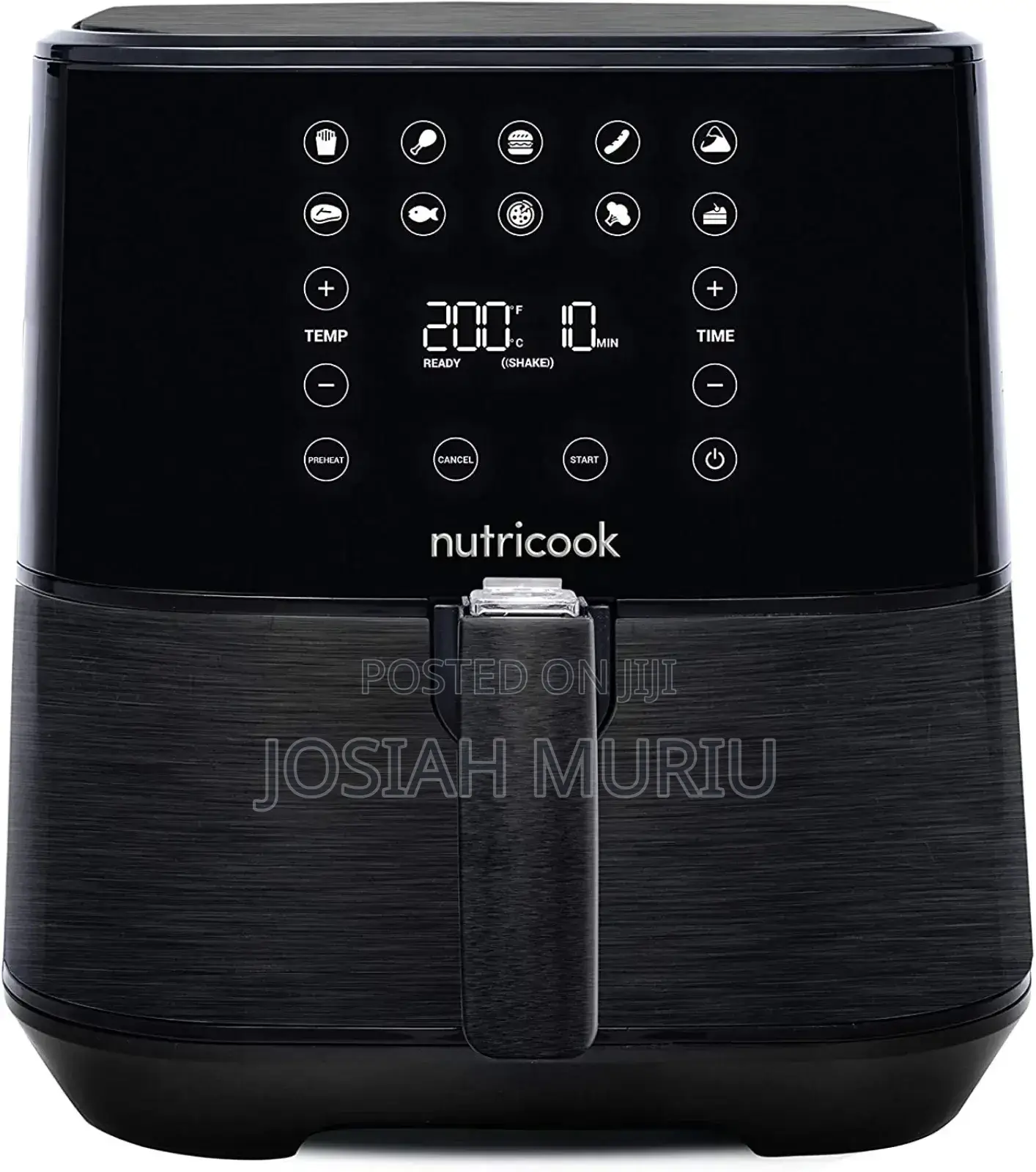 Nutricook Nc-Af205k 2 | 5.5-Litre Digital Rapid Air Fryer