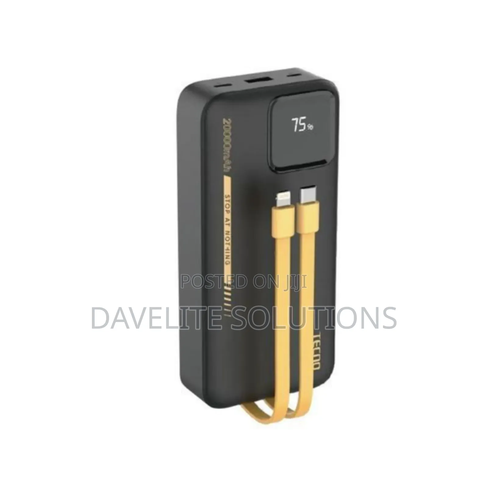 Original Tecno 20000mah Omni-Tank Power Bank (Model TPB-P204q)