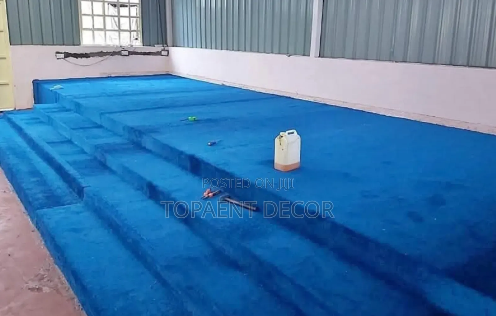 Vip Blue 10mm Durable Fully Covering Altar Wall to Wall Carpets