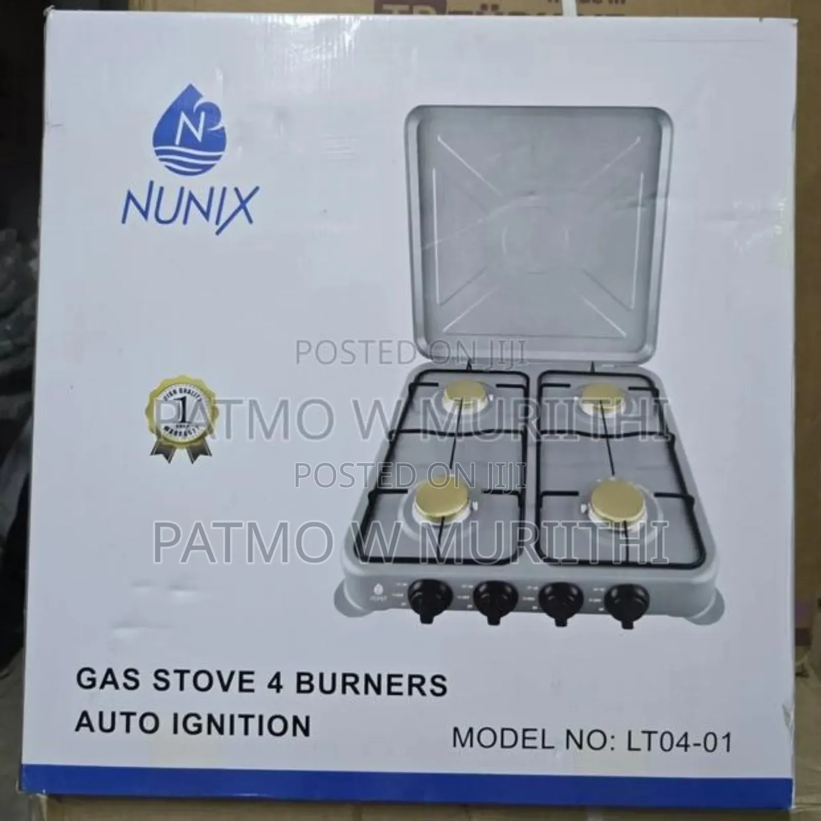 Cooker, Nunix 4gas Burner Cooker Table Top