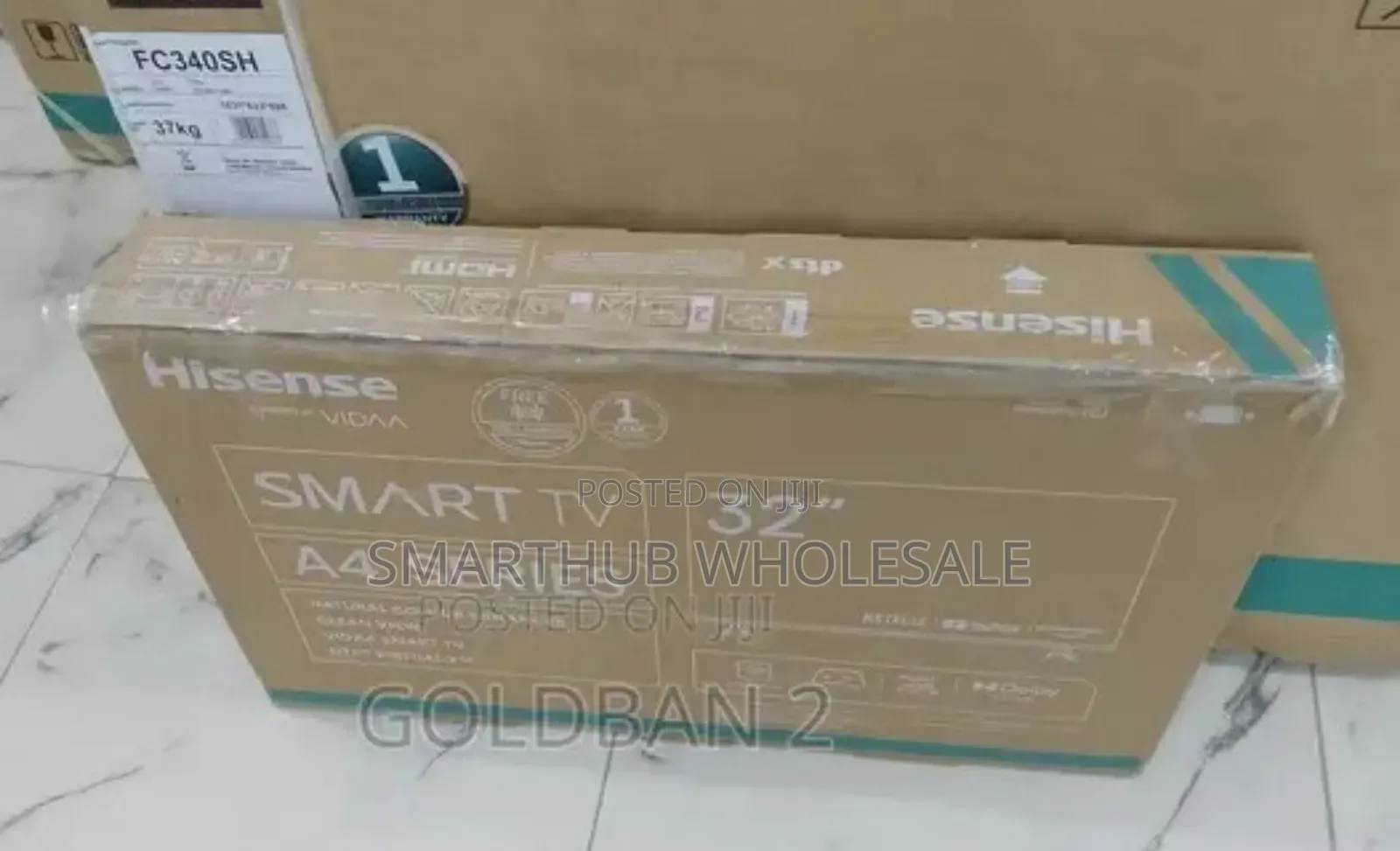 Hisense 32 Inches Smart Android Qled Tv