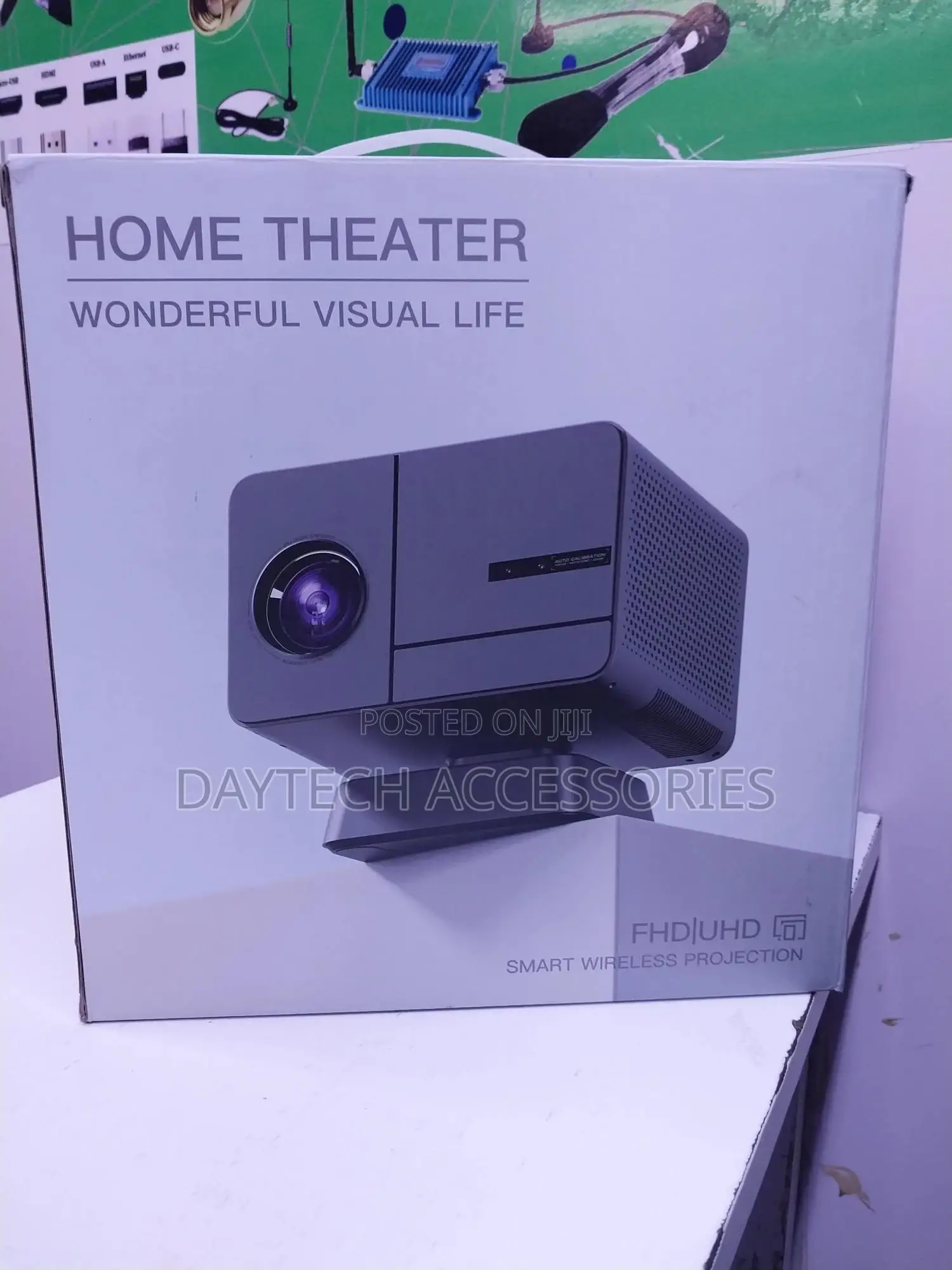 P50 Android Portable High-Definition Home Projector With Wifi
