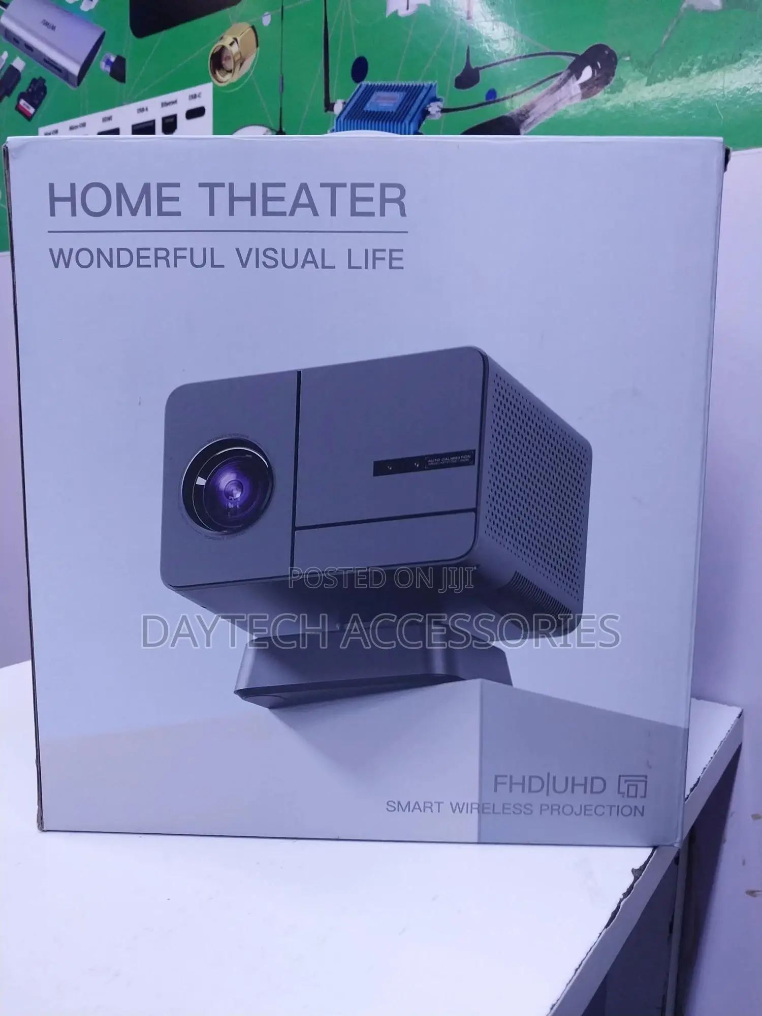 P50 Android Portable High-Definition Home Projector With Wifi