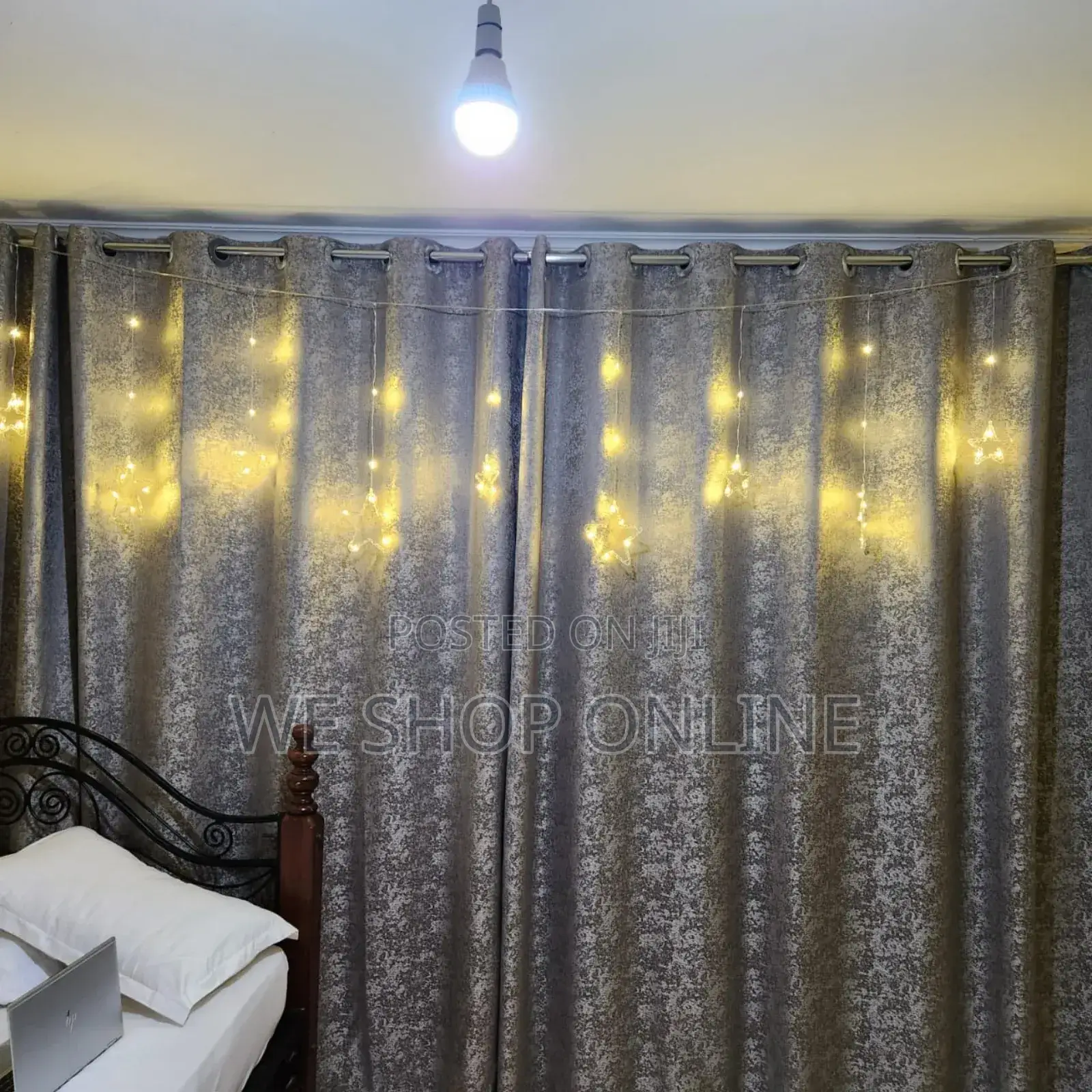 Star Curtain Christmas Decor 1*3m