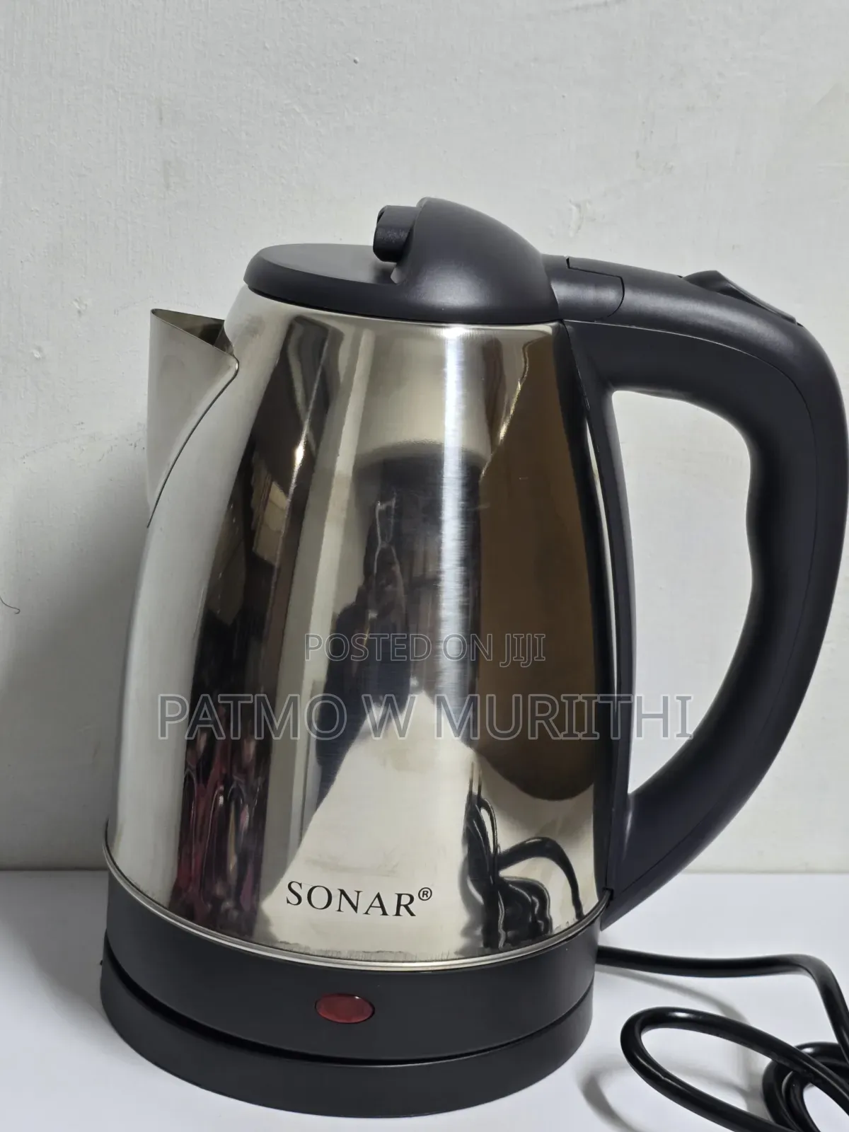 Kettle, Sonar Electric Kettle Water Heater 1.8l