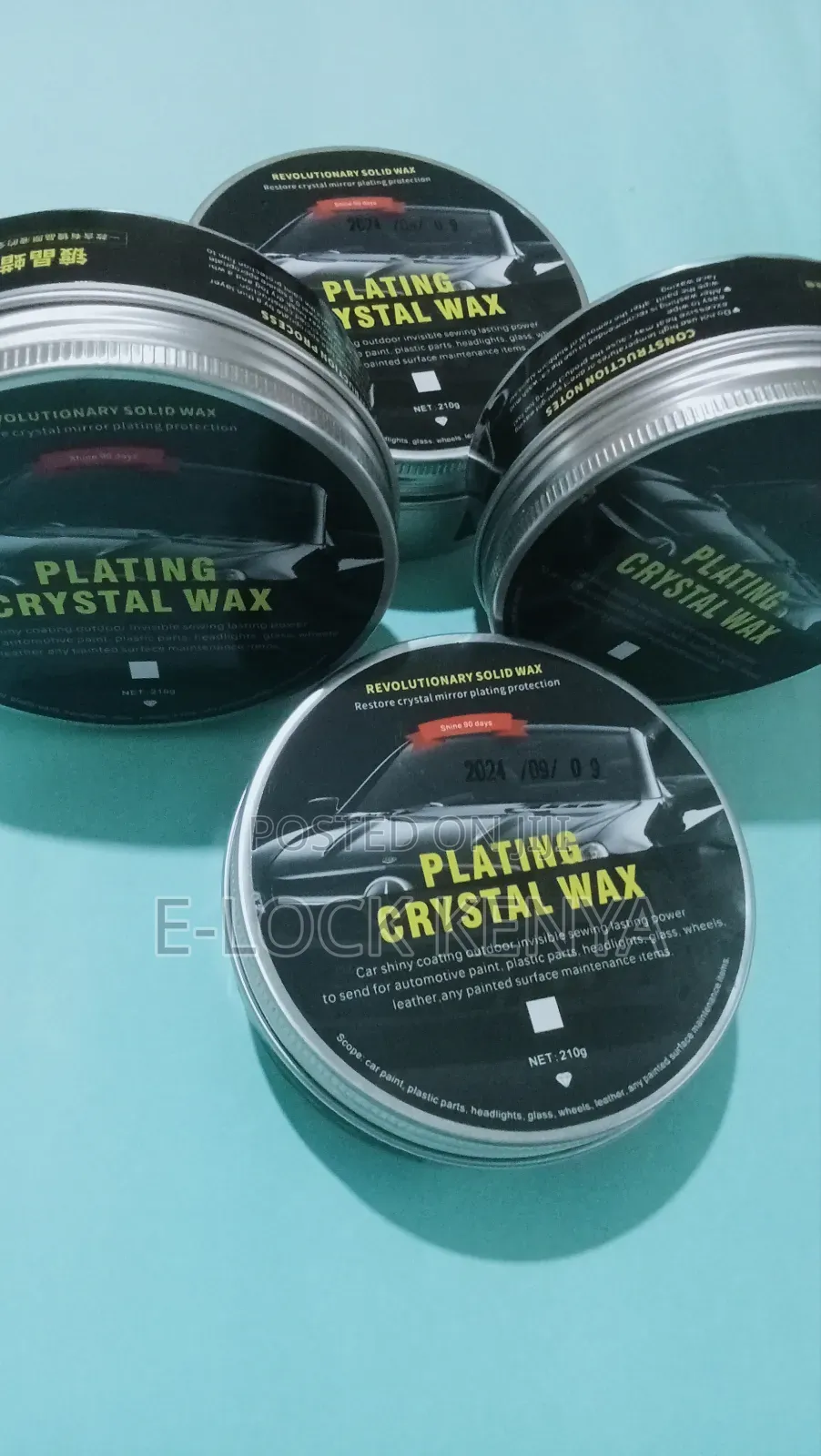 Headlights Crystal Plating Wax